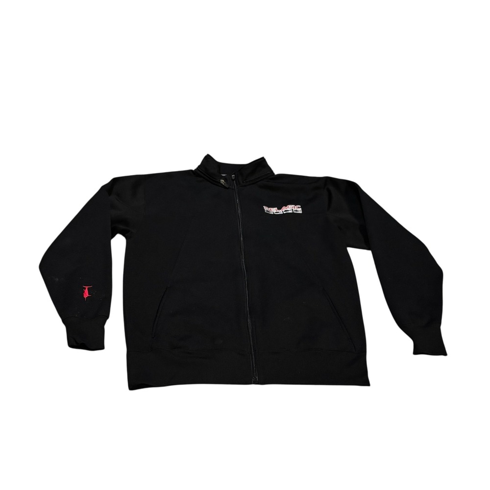 Pelagic Fishing Full Zip Jacket Mens L Black‎ Offshore Gear